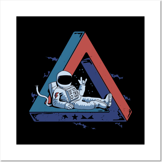 Major Tom is alive Wall Art by Elan Harris